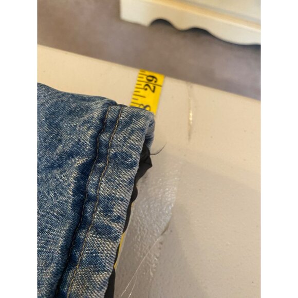 Dickies Denim Jacket With Quilted Lining & Corduroy Collar XL - Picture 10 of 11